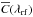 \hbox{$\overline{C}(\lambda_{\rm rf})$}