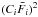 \hbox{$(C_i\bar{F_i})^2$}