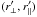 \hbox{$(\rperp^\prime,\rpar^\prime)$}