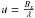\hbox{$u=\frac{B_x}{\lambda}$}