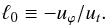 \begin{eqnarray} \ell_0 \equiv - u_\pp/u_t. \end{eqnarray}