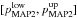 \hbox{$[p^{\rm low}_{\text{MAP2}},p^{\rm up}_{\text{MAP2}}]$}