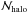 \hbox{${\cal{N}}_{\rm halo}$}