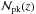 \hbox{${\cal{N}}_{\rm pk}(z)$}