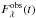 \hbox{$F^{\rm obs}_\lambda(t)$}