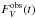 \hbox{$F^{\rm obs}_{V}(t)$}