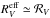 \hbox{$R^{\rm eff}_{V} \simeq {\cal R}_{V}$}