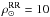 \hbox{$\rho_{\odot}^{\rm RR}=10$}