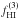 \hbox{$f^{(3)}_{\mathrm{HI}}$}