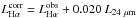 \hbox{$L_{\rm H\alpha}^{\rm corr}=L_{\rm H\alpha}^{\rm obs}+0.020\: L_{24~\mu {\rm m}}$}