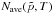 \hbox{$N_\mathrm{ave}(\tilde{p},T)$}