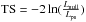 \hbox{${\rm TS}=-2 \ln(\frac{L_{\rm null}}{L_{\rm ps}})$}