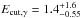 \hbox{$E_{\rm cut, \gamma} = 1.4^{+1.6}_{-0.55}$}