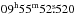 \hbox{$\rm 09^h55^m52\fs520$}