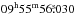 \hbox{$\rm 09^h55^m56\fs030$}