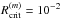 \hbox{$R^{(m)}_\mathrm{crit}=10^{-2}$}