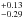 \hbox{$^{+0.13}_{-0.29}$}