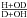 \hbox{$\frac{{\rm H}+ {\rm OD}}{{\rm D}+ {\rm OH}}$}