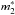 \hbox{$m^*_2$}