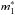 \hbox{$m_1^*$}