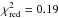 \hbox{$\alpha({\rm relic})_{63}^{1369}= 0.85\pm 0.01$}