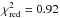 \hbox{$\alpha({\rm relic})_{1369}^{10\,450}= 1.00\pm 0.02$}