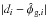 \hbox{$| d_i - \hat{\phi}_{\mathrm{g},i} |$}