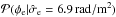 \hbox{$\mathcal{P}{(\phi_\mathrm{e}|\hat{\sigma}_\mathrm{e} = {6.9}{\rm\,\radian/m^2})}$}