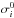 \hbox{$\sigma_i^{0}$}