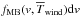 \hbox{$f_{\rm MB}(v,\overline{T}_{\rm wind}){\rm d}v$}