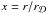 \hbox{$x=r/r_{\Disc}$}