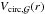 \hbox{$V_{\rm circ,\Gal}(r)$}