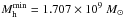 \hbox{$M_{\rm h}^{\rm min} = 1.707\times10^9~\Msun$}