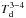 \hbox{$T_{\rm d}^{3-4}$}
