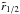 \hbox{$\tilde{r}_{1/2}$}