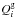 \hbox{$Q_i^{\rm g}$}