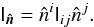\appendix \setcounter{section}{1} \begin{eqnarray} \label{eq:inerzia-versore} \tens I_{\vec {\hat n}}=\hat n^i \tens I_{ij} \hat n^j. \end{eqnarray}