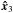 \hbox{${\vec{\hat x}}_3$}