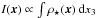 \hbox{$I(\vec x)\propto \int\rho_\star(\vec x)\,\mathrm dx_3$}
