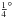 \hbox{$\frac{1}{4}^{\circ}$}