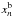 \hbox{$x^{\rm b}_n$}