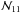 \hbox{$\mathcal{N}_{11}$}