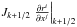 \hbox{$J_{k+1/2}\left.\frac{\partial r^i}{\partial x^j}\right|_{k+1/2}$}