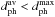 \hbox{$\dphmean < \dph^{\rm max}$}