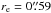\hbox{$r_{\rm e}=0\farcs59$}