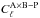 \hbox{$C_{\ell}^{\rm A\times B-{P}}$}