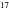 \hbox{${}^{17}$}