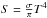 \hbox{$S = \frac{\sigma}{\pi} T^4$}