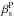 \hbox{$\beta_{\rm s}^{\rm P}$}