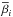 \hbox{$\overline{\beta}_i$}